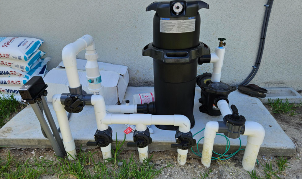 Pool pump repair