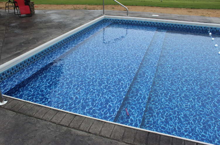 vinyl pool water recovery